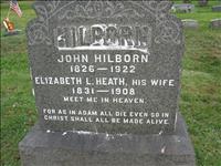 Hilborn, John and Elizabeth L. (Heath)